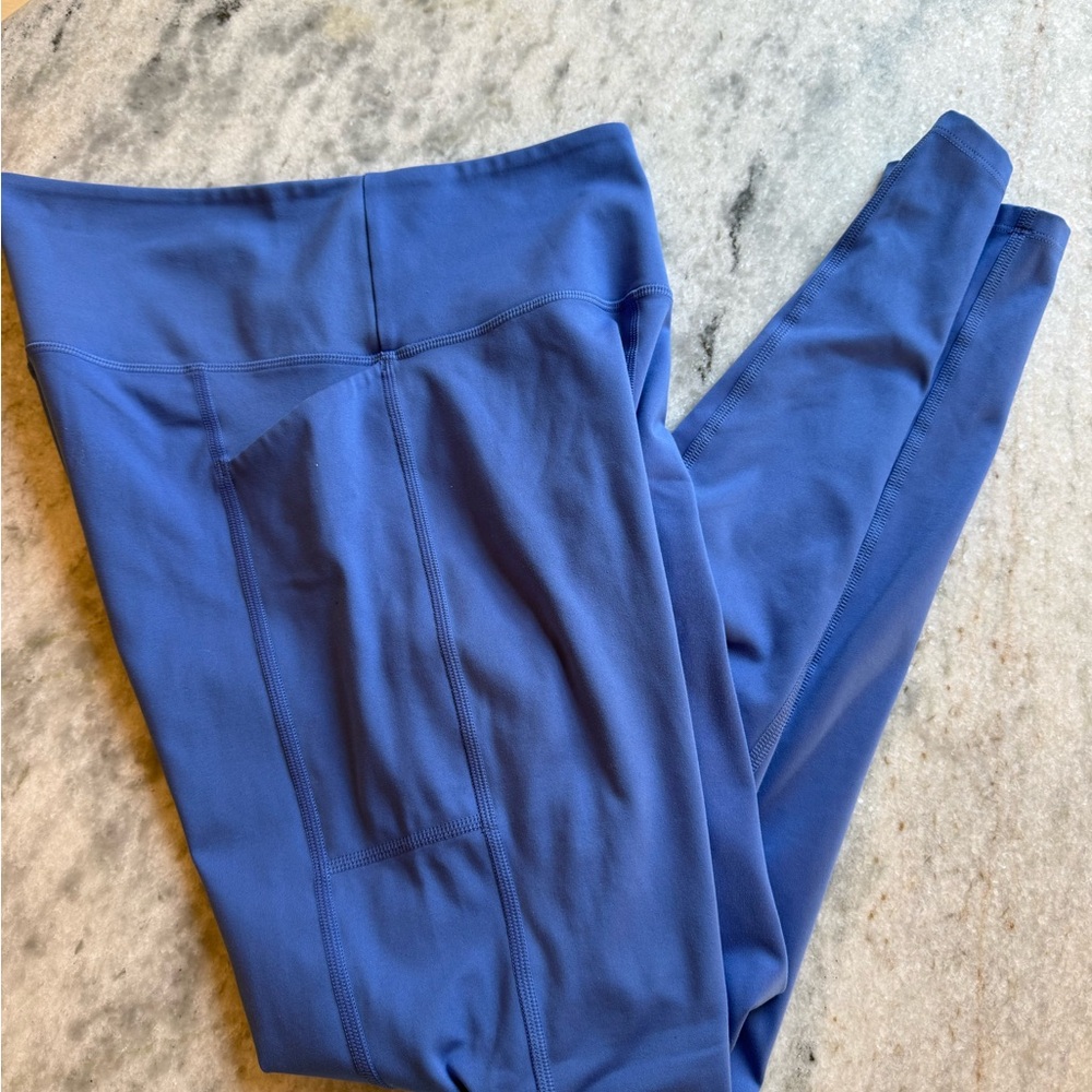 Girlfriend Collective Blue Leggings